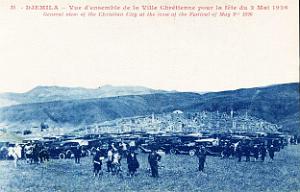 758- Djemila - Fete du 2 mai 1926